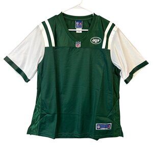 NFL Pro Line Women's Large New York Jets Green & White Blank Jersey NWT